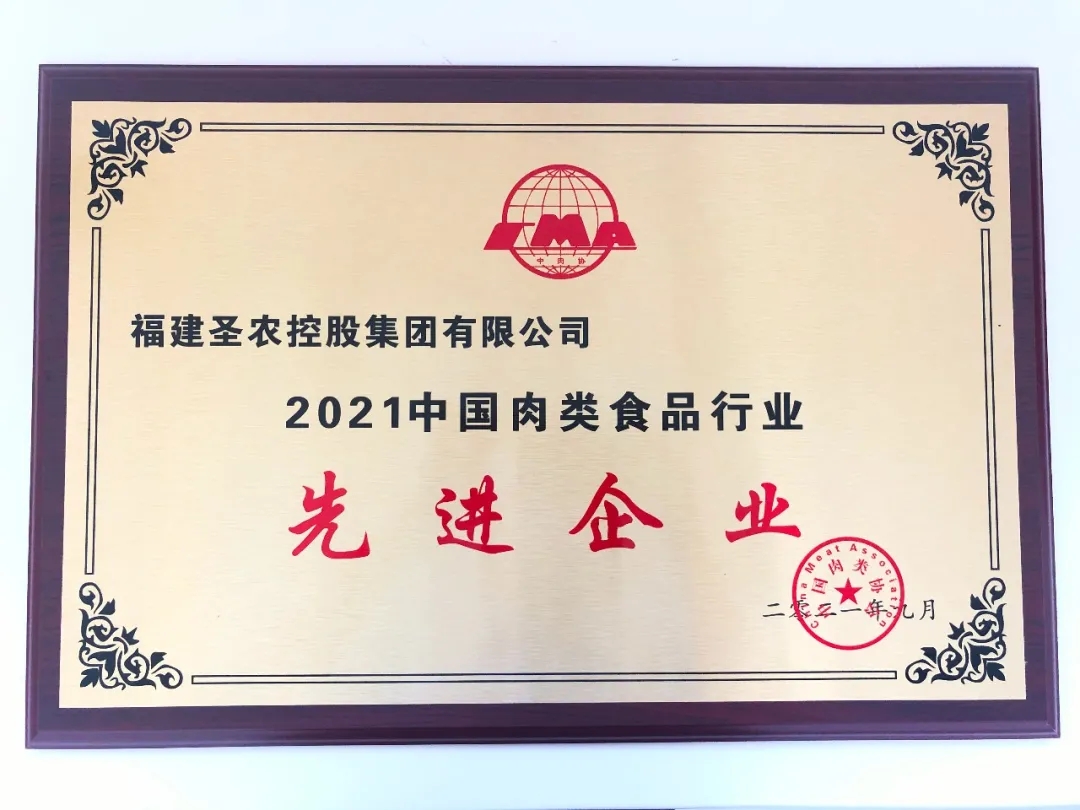 2021（亿万先生集团）中国肉类食物行业先进企业