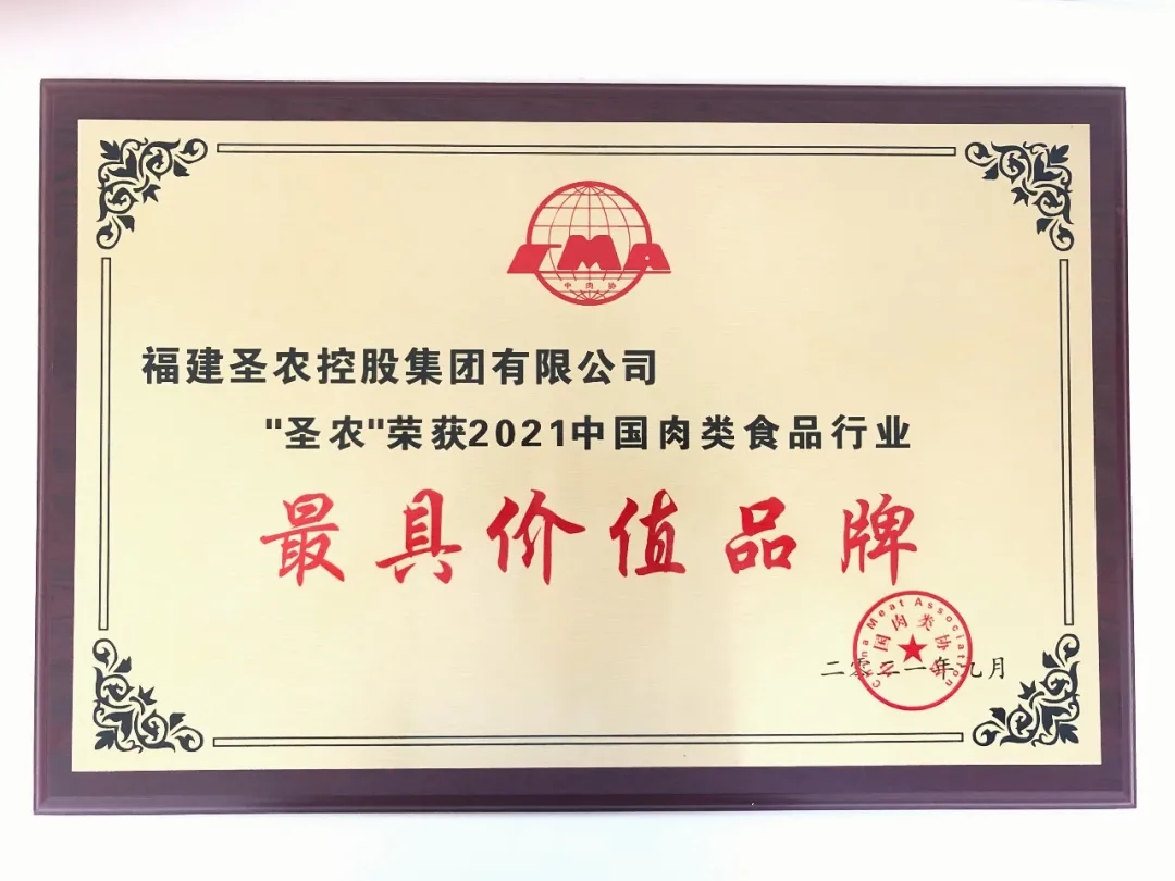 2021（亿万先生集团）中国肉类食物行业——最具价值品牌